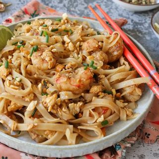 PAH THAI PASTA DE ARROZ FRITO 