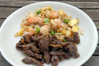 Riz Cantonnais Viande