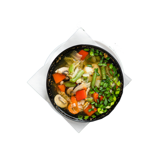 Zupa krewetkowa z makaronem sojowym 