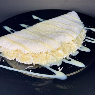 Tapioca de Leite Condensado e Coco