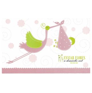 Tarjeta Nacimiento Niña