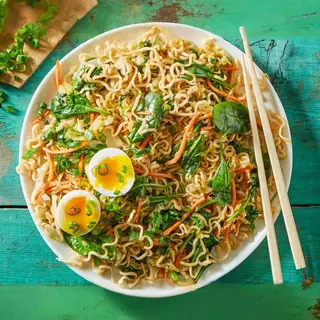 Noodles & egg