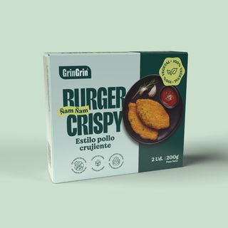 Crispy Burger vegana (2 Uds.)