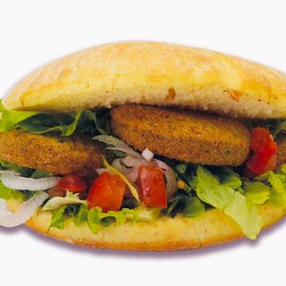 Panino falafel