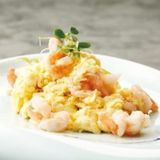 Huevo Revuelto Con Gambas