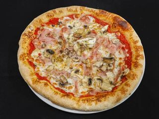 Pizza Prosciutto Funghi (33 Cm.)