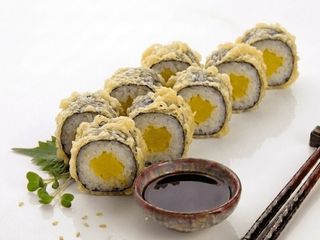 Tempura hosomaki z Rzodkiewką 8 szt (130g)