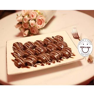 Mini Panqueca de Chocolate (Mini Pancake chocolate)