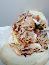 Бургер с месо от дюнера (450г)