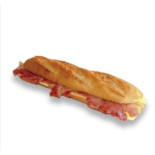 Baguette bacon