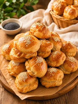 Самса слоеная с говяжьим фаршем (70г)