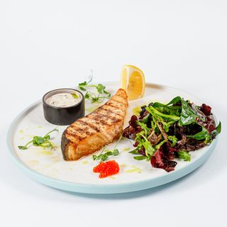 Стейк из семги