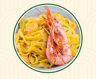 Taljatele sa gamborima posno