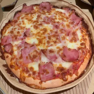 Pizza jamón y queso (28cm)