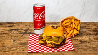 La Salvaje + patatine + bibita