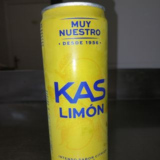 KAS Limón Refresco con gas sabor Limón Lata 330ml