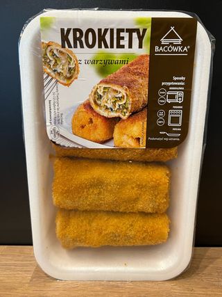 Krokiety z warzywami
