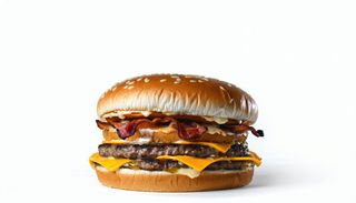 Double crispy burger