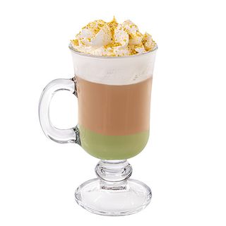 Latte z kremem pistacjowym i bitą śmietaną 200 ml