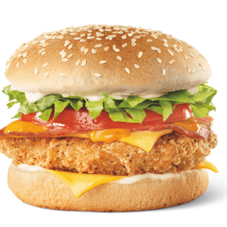 Beef Burger ,With Kebab Meet