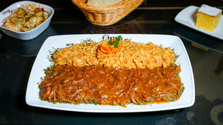 Meniu Pat de ceapa cartofi/muratura/paine/desert