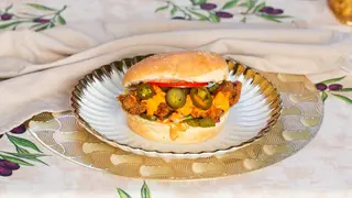 Mexican burger