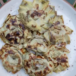 Alcachofas a la plancha (porción)