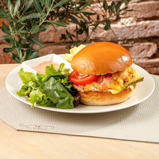 Burger de pui crocant