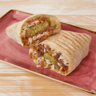 Cheesy falafel (veg)