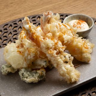 Tempura de langostinos
