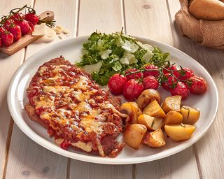 Milanesa alla bolognese