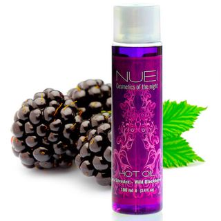 Aceite Efecto Calor Mora Compatible Con Preservativos Nuei 100 Ml