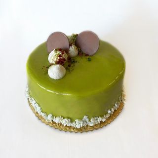 Tort pistacjowo-malinowy mały 