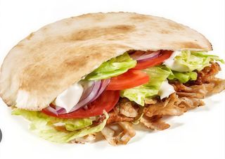 Doner kebab naan (medium)