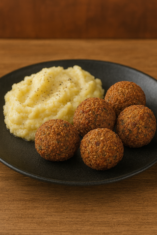 Chiftelute vegetale cu garnitura 600g