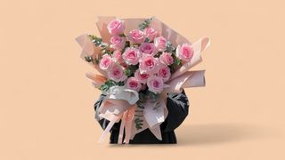 ვარდისფერი პრემიუმ ვარდები