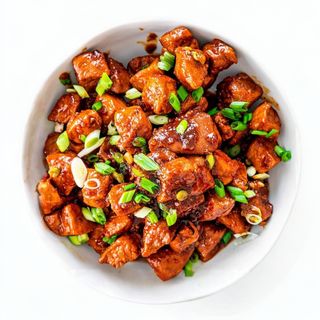 Pork with Hot Sauce with pivo free 