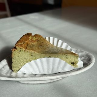Porción Cheesecake de Matcha