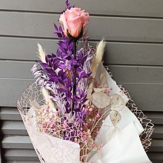 Rosa preservada " rosa claro" 