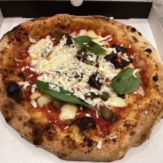 Pizza Provola y Capra