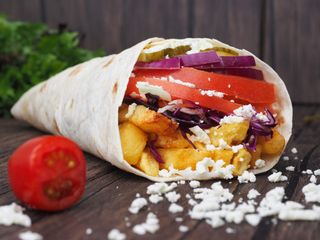 Shaorma vegetariană