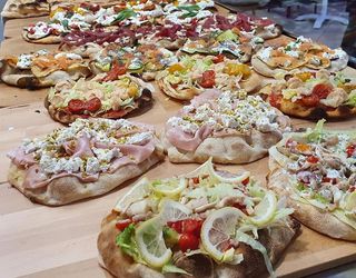 Pinsa mortazza piccola 