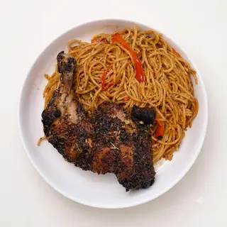 Stir-Fried Pasta With Chicken