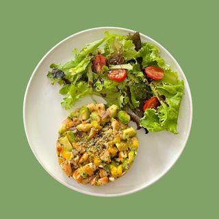 Tartare Avocat Crevettes Mangue