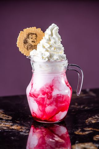 Pomegranate Milkshake