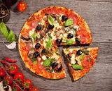 Малка пица с кашкавал, топено сирене, моцарела на шайби (1бр)