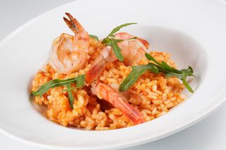 Risotto ai Gamberi al Vino Bianco
