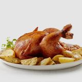 Pollo asado entero