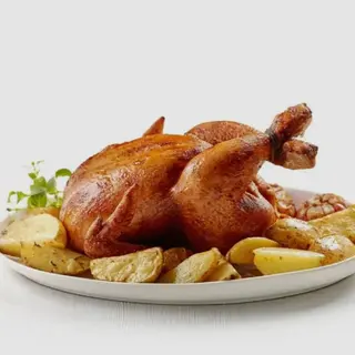 Pollo asado entero