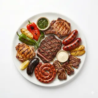 Parrillada Mixta De Carne (Para 2 Personas)